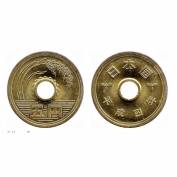 Đồng xu 5 yên Nhật Bản, một trong những đồng xu may mắn nhất thế giới