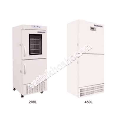 Tủ lạnh âm sâu loại 2 ngăn -40oC 450 lít Biobase BDF-40V450