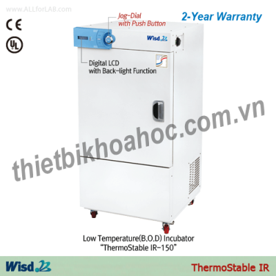 Tủ ấm lạnh 150 lít (Tủ ấm BOD) Daihan IR-150