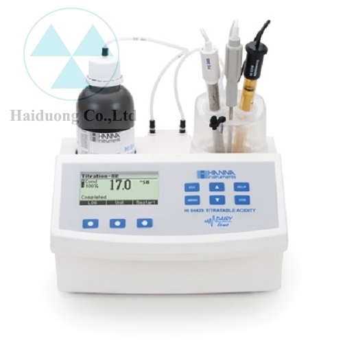 Máy chuẩn độ Acid mini và đo pH