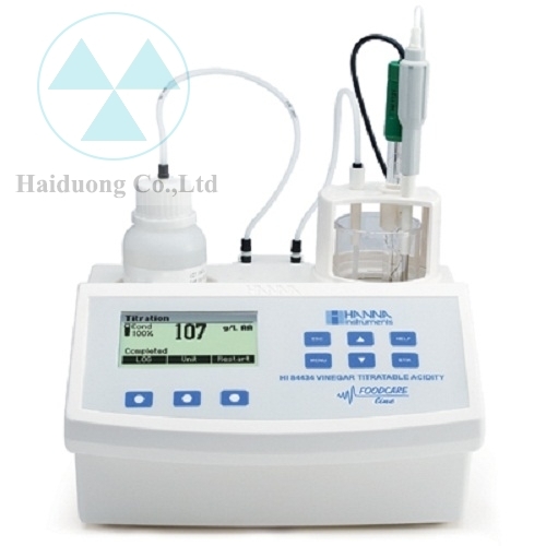Máy chuẩn độ Acid mini và đo pH