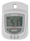 Thiết bị tự ghi nhiệt độ / Độ ẩm điện tử hiện số model EBI 20-TH1