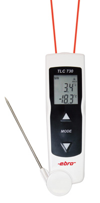 Máy đo nhiệt độ đầu đo nhọn cố định có thể gấp lại model TLC 1598 (-50 … +200 0C)