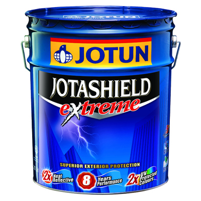 Sơn phủ ngoại thất cao cấp Jotashield - Bền màu tối ưu 5Lit
