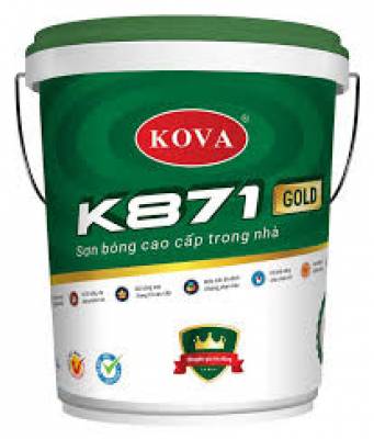 KOVA K871 Sơn bóng cao cấp trong nhà 20kg