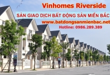 Biệt thự Hoa Anh Đào tại khu đô thị Vinhomes Riverside