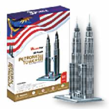 Tháp Đôi Petronas Towers - Cubic Fun