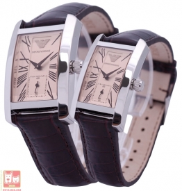 Đồng hồ đôi Armani AR0154 AR0155 sành điệu cho nam và nữ