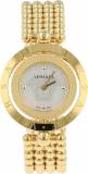 VERSACE EON MOTHER OF PEARL GOLD WATCH authentic