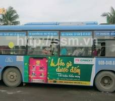 FE CREDIT quảng cáo trên xe bus Đồng Nai