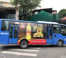 Meizan quảng cáo trên xe bus tại TP HCM