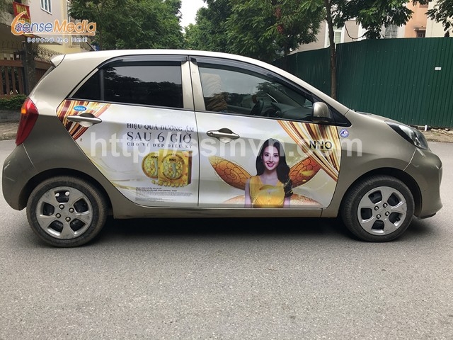 Quảng cáo trên xe ô tô