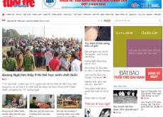 Báo giá quảng cáo báo điện tử Tuoitre.vn