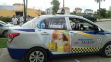 Quảng cáo trên xe taxi tại Quảng Ninh: Giải pháp truyền thông tiết kiệm