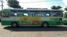 Đánh thức tiềm năng quảng cáo trên xe buýt tại Quy Nhơn