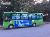 Quảng cáo trên xe buýt tại Hà Tĩnh – Chuyến hành trình “quốc dân"