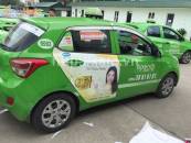 Quảng cáo trên xe taxi hiệu quả khi triển khai tại Bắc Ninh