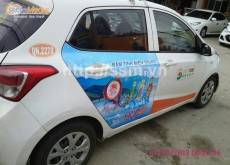 Khai phá tiềm năng quảng cáo trên xe taxi tại Quảng Ngãi
