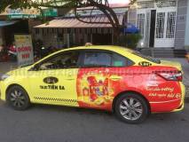 Quảng cáo trên taxi Đà Nẵng