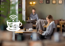 Wifi marketing cho quán cafe
