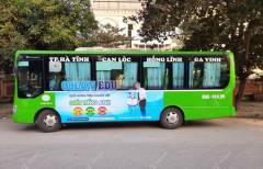 Quảng cáo xe buýt ở Hà Tĩnh