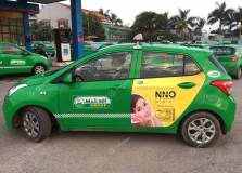 Quảng cáo xe taxi ở Nam Định