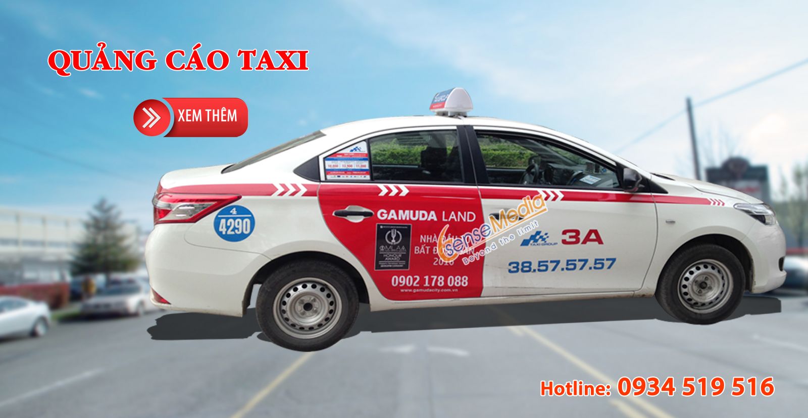 Quảng cáo taxi