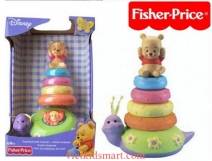 Tháp xếp chồng gấu Pooh Fisher price