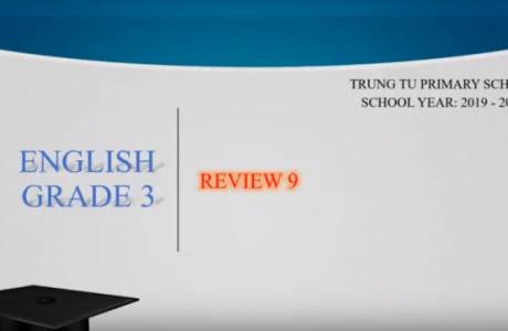 E-learning tiếng Anh Lớp 3
