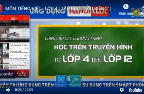 Bài dạy trên truyền hình Ngày 08/4/2020 - Tiếng Việt - Lớp 4