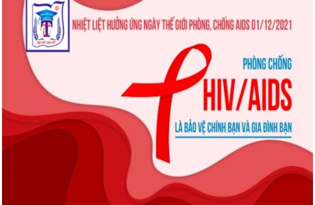 CHƯƠNG TRÌNH HƯỞNG ỨNG THÁNG PHÒNG CHỐNG AIDS