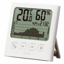 Nhiệt ẩm kế điện tử Tanita TT-580, với đồ thị nhiệt độ/độ ẩm