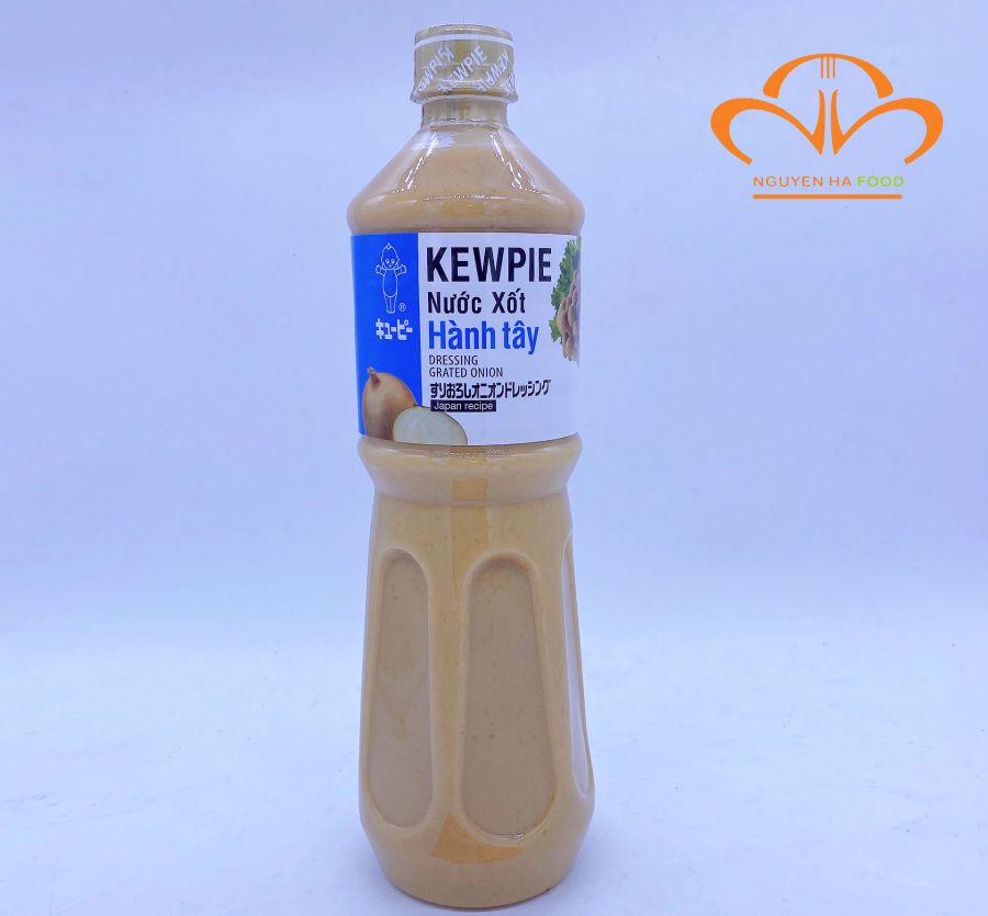 Nước xốt hành tây Kewpie- Dressing grated onion chai 1 lit