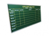 Bán mẫu bảng lịch công tác giá rẻ và đẹp tại tphcm,hà nội