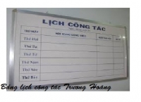 Giá bảng lịch công tác - bảng lịch văn phòng kích thước 1200 x 1900 mm