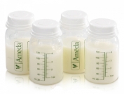 Binh trữ sữa mẹ (bộ 4 bình) Ameda (Thụy Sĩ)