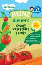 Mỳ Ý rau củ phô mai Heinz