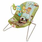 Ghế rung Fisher Price X7037 Forest Fun Bouncer, Green Grove