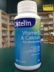 Ostelin - thuốc bổ sung vitamin D và canxi 130 viên
