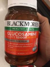 Viên bổ, giảm sưng khớp Blackmores Glucosamine 1500mg 180 viên
