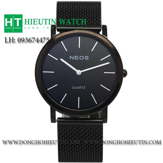 Đồng hồ Neos N40685M-NM01 - Mặt đen