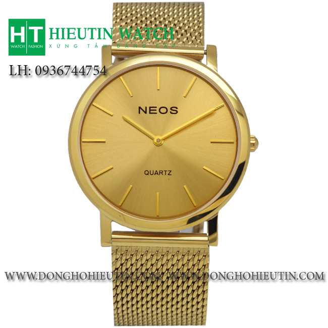 Đồng hồ Neos N40685M-YM03 - Mặt vàng