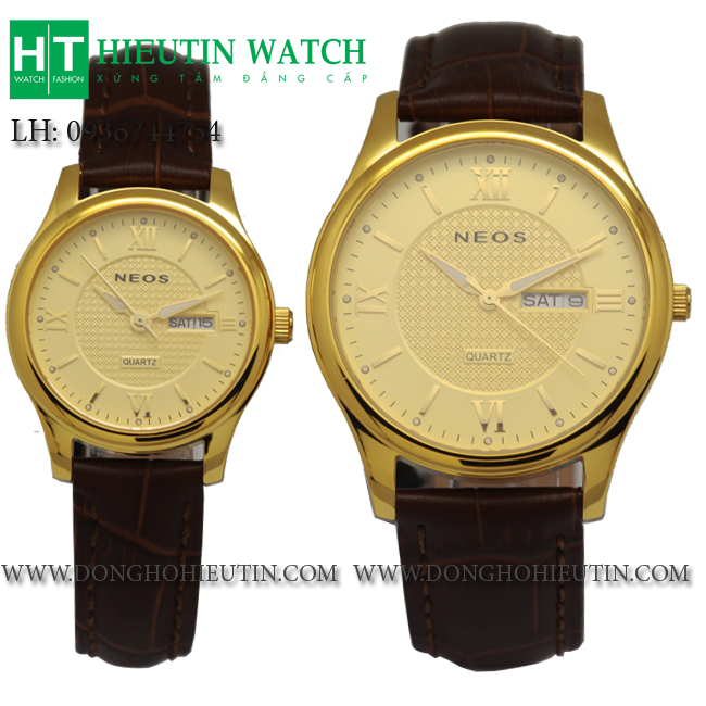 Đồng hồ Neos N30869L - Mặt vàng
