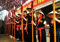 Hội võ cổ truyền Nghệ An tham gia Lễ hội đền Quang Trung và phát thẻ ấn đầu năm