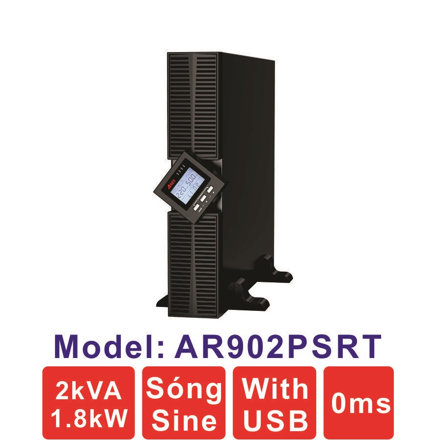 Bộ Lưu Điện UPS ARES AR902PSRT (With USB)