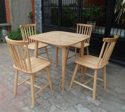Bộ bàn ghế gỗ cafe