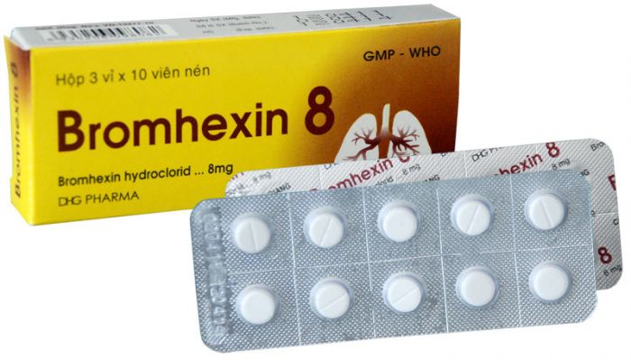 Bromhexin 8 Điều trị các bệnh đường hô hấp