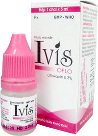 Ivis Oflo Điều trị các nhiễm khuẩn ở mắt