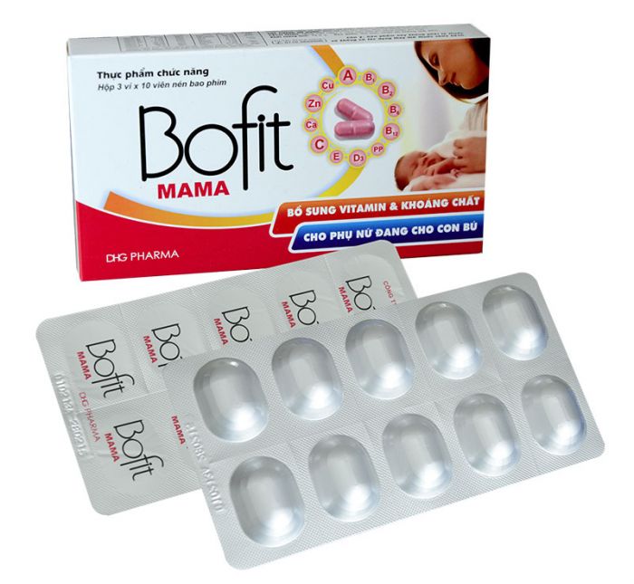 Bofit mama Thuốc bổ sung Vitamin khoáng chất cho các bà mẹ đang cho con bú