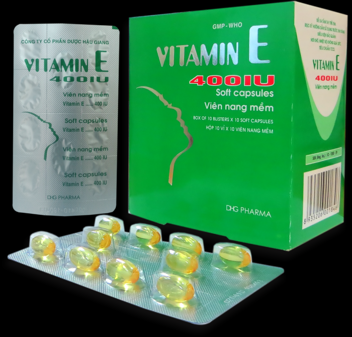 Vitamin E 400IU Sản phẩm chăm sóc sắc đẹp